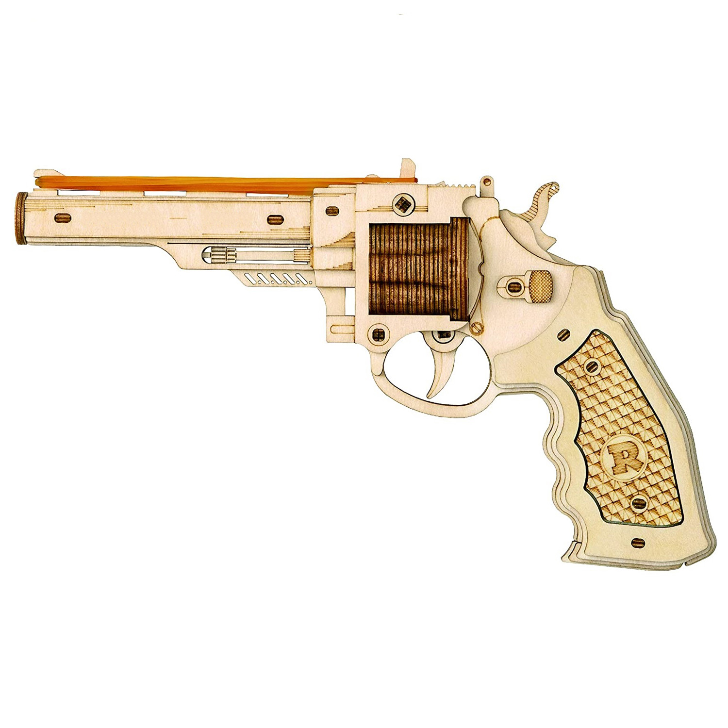 Rokr Revolver Wooden Model Kit